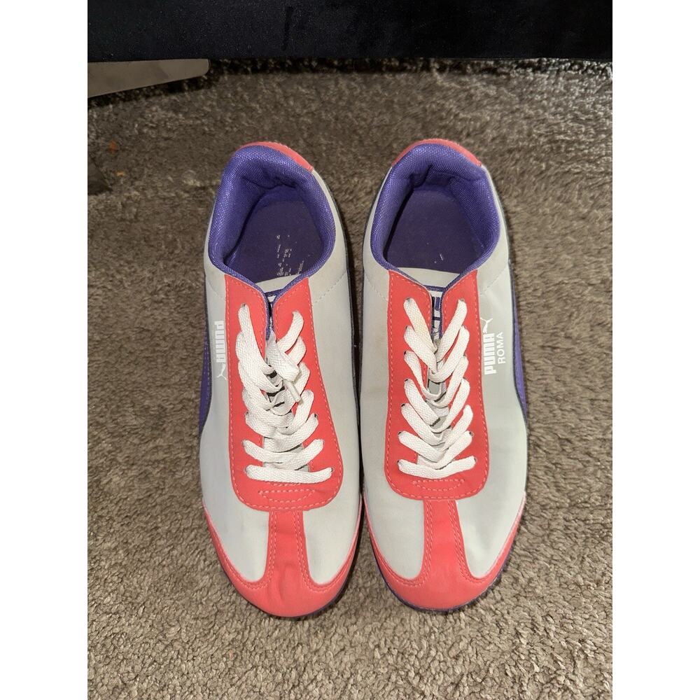 Puma Roma pink and purple US 5 UK 4